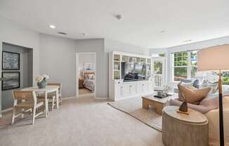 Photo of living and dining room