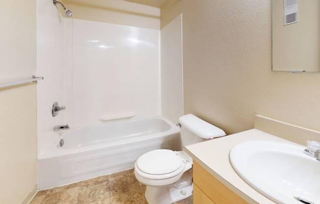Upgraded Bathroom at Swiss Valley Apartments, Wyoming