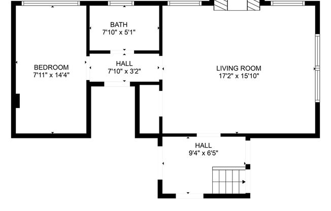 1 bed, 1 bath, 545 sqft, $1,295, Unit Suite 2