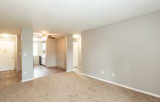 Cornell Woods vacant 2x1 dining room and living room, Portland, OR, 97229