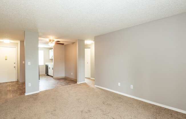 Cornell Woods vacant 2x1 dining room and living room, Portland, OR, 97229