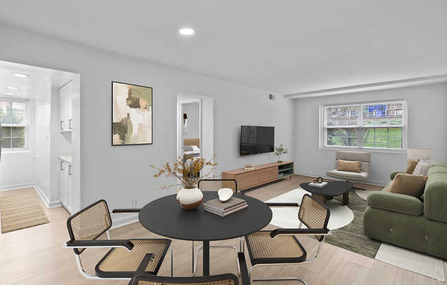 Bedroom with Hard Surface Flooring