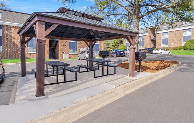 Enjoy the ideal outdoor amenities at Icon Downtown Durham, featuring a stylish BBQ pavilion and comfortable seating for gatherings. Perfect for hosting friends or relaxing under the sun. Schedule a tour today and see for yourself!