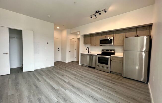 Studio, 1 bath, 450 sqft, $1,372, Unit 204