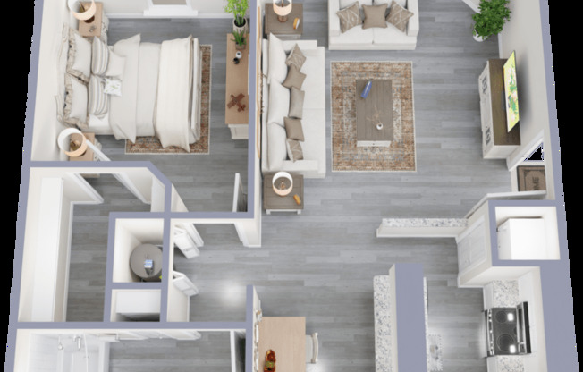 1 bed, 1 bath, 850 sqft, $1,549