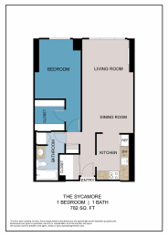 1 bed, 1 bath, 782 sqft, $1,498