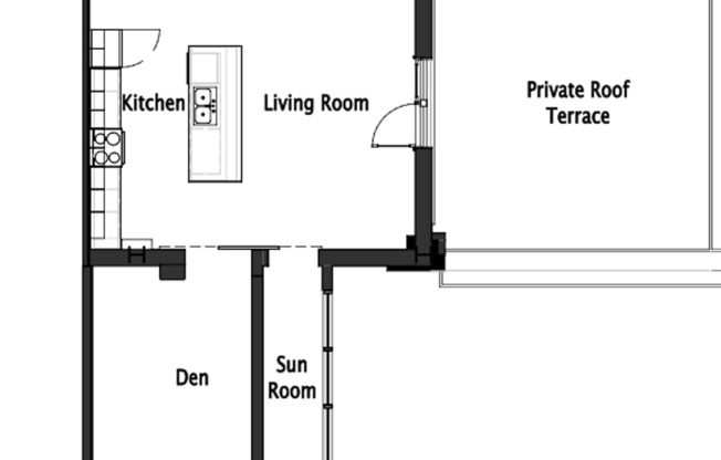 1 bed, 1 bath, 1,050 sqft, $2,497, Unit 100-617