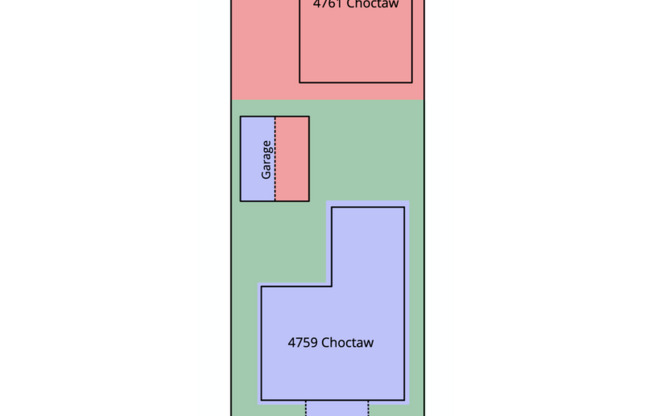 4 beds, 2 baths, $5,900, Unit 4761 Choctaw Dr