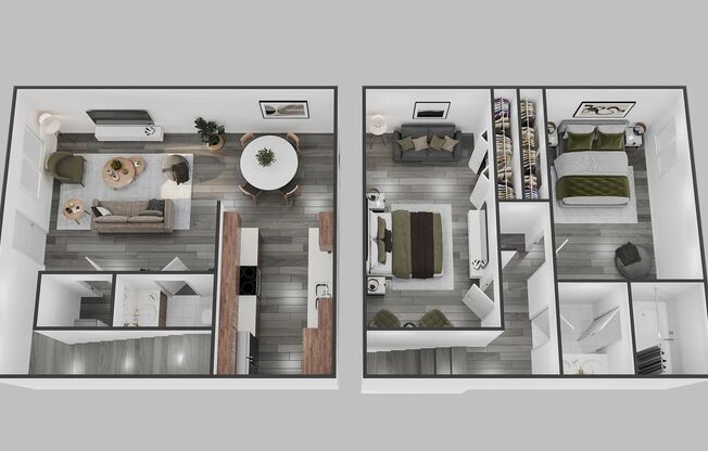 2 beds, 1.5 baths, 1,070 sqft, $1,299, Unit 14