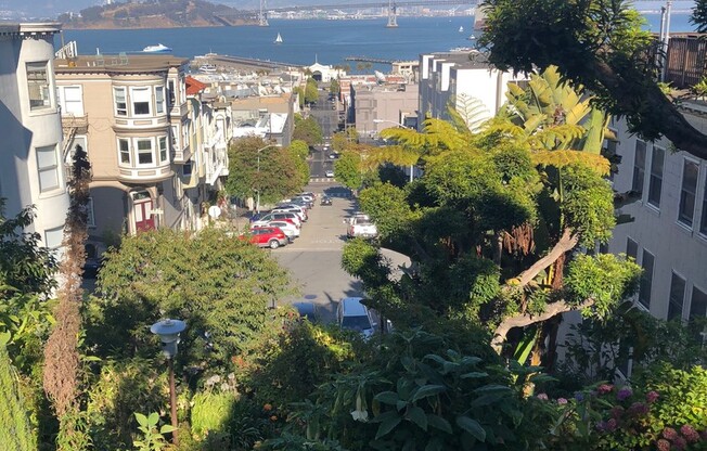 2BR/1BA PANO Views from Top Telegraph Hill! Laundry! Storage!
