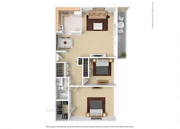2 beds, 1 bath, 984 sqft, $2,273