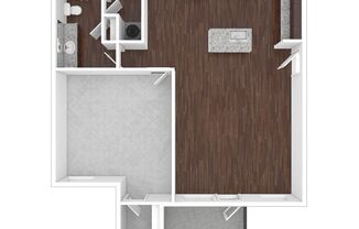 1 bed, 1 bath, 863 sqft, $1,430