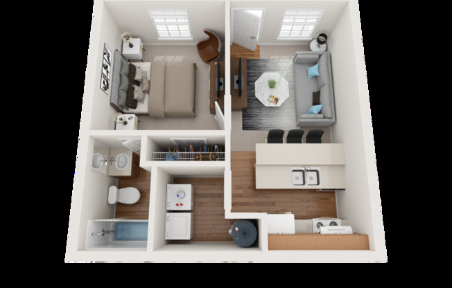 1 bed, 1 bath, 620 sqft, $999