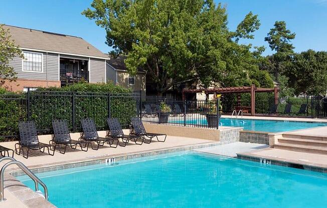 Pool With Sundecks at Bradford Pointe, Augusta, GA, 30909
