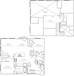 2 beds, 2 baths, 1,309 sqft, $2,701