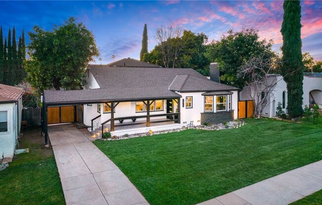 Welcome to this Meticulously Remodeled Luxurious Residence in the heart of Glendale!