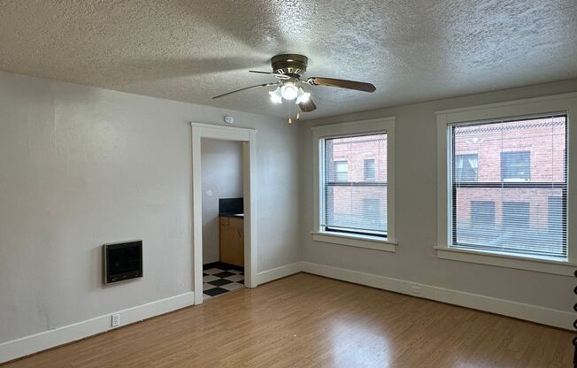 Studio, 1 bath, 418 sqft, $995, Unit 103