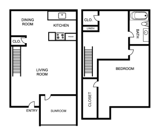 1 bed, 1 bath, 960 sqft, $1,499