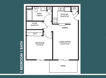 1 bed, 1 bath, 550 sqft, $1,212