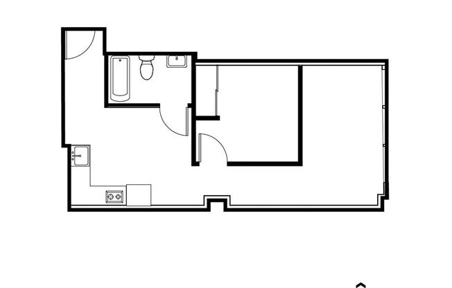 1 bed, 1 bath, 560 sqft, $1,339, Unit 214