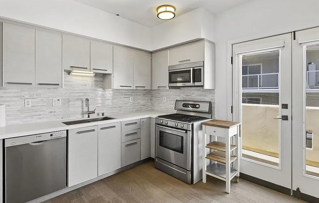 Classic and contemporary two-story townhouse with 2 bed/3 baths.