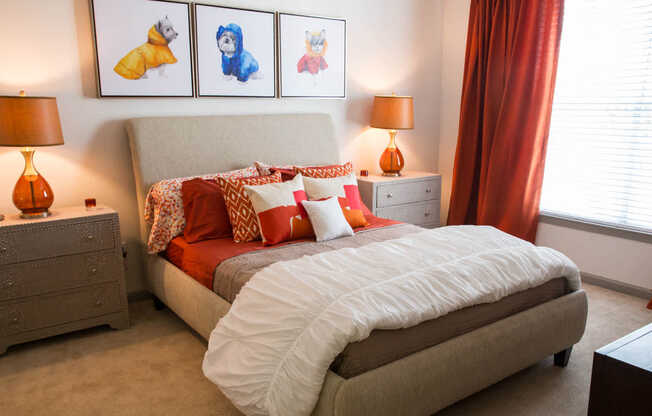 Carpeted Bedroom