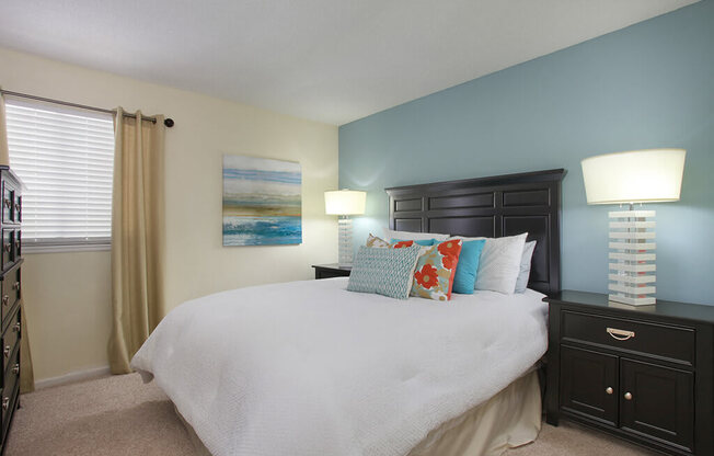 bedrooms with calming wall colors perfect for relaxing at Coral Club, Florida, 34210