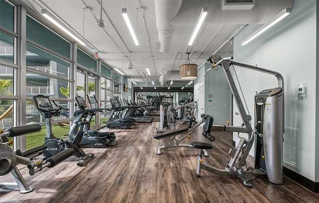 Our fitness center is fully-equipped with cardio and weight equipment