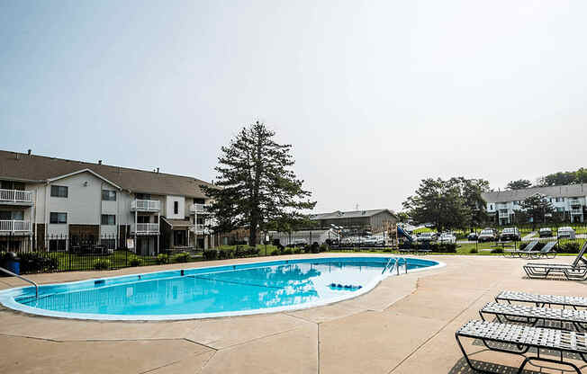 take a dip in our resort style pool