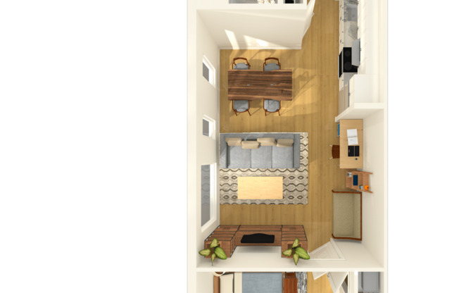 1 bed, 1 bath, 670 sqft, $2,125, Unit 231