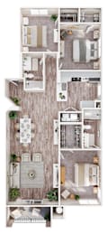 3 beds, 2 baths, 1,327 sqft, $3,358