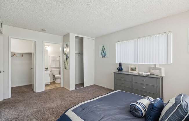 Master Bedroom at The District Apartment Homes