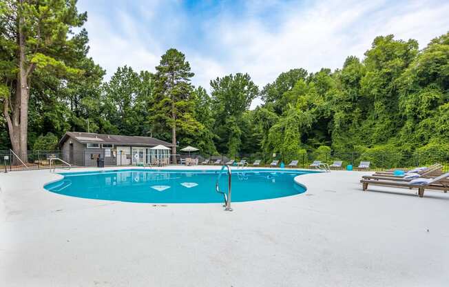 the resort style pool is available for residents to use