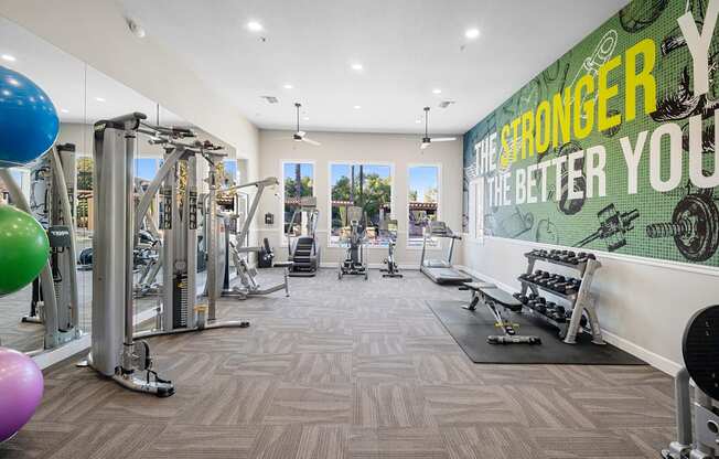 Estancia at Mission Grove Apartments Fitness Center