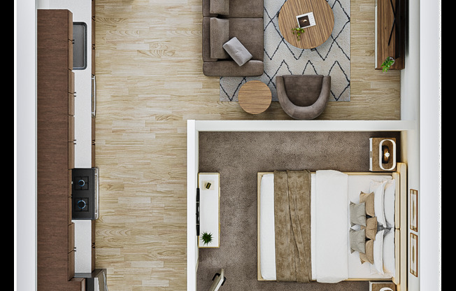 1 bed, 1 bath, 681 sqft, $1,319, Unit 311