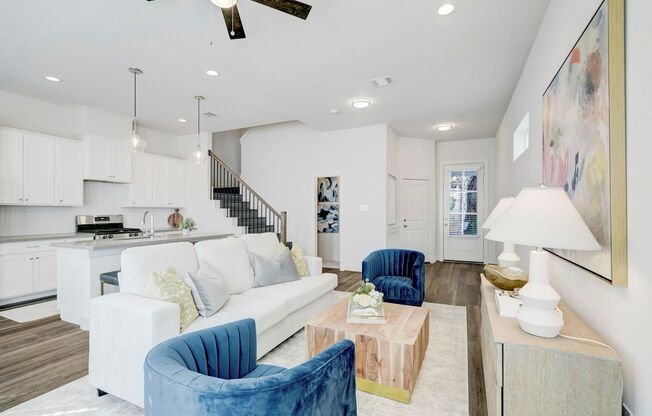 Contemporary Comfort with Designer Finishes