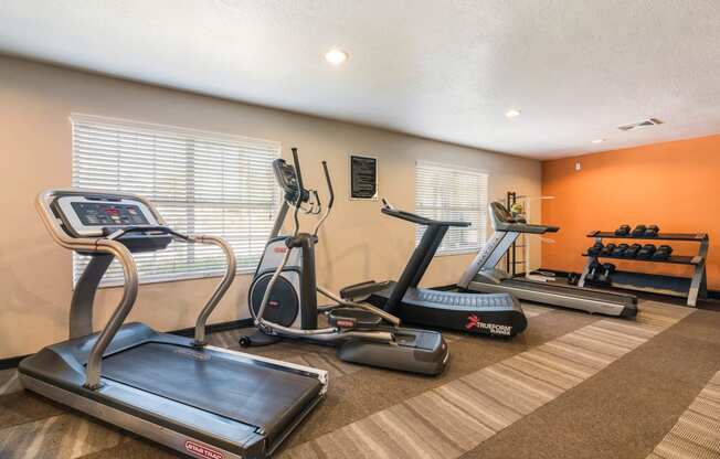 Treadmills at University Park Apartments, Orlando, Florida