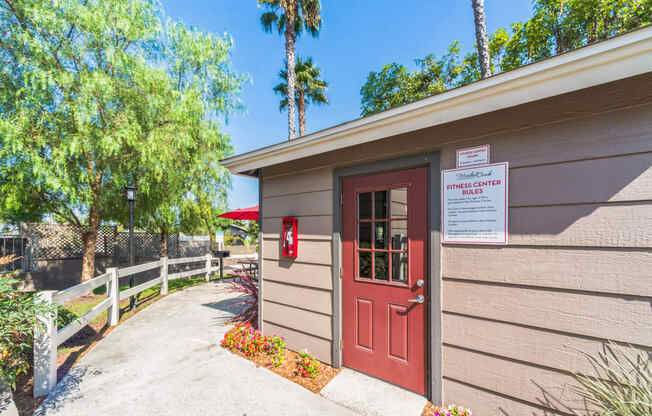 The Community Fitness Center at Meadow Creek Apartments in San Marcos, CA