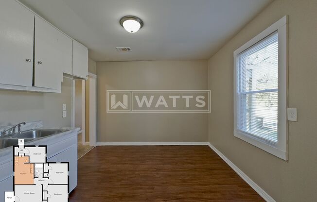 Basic 3 Bedroom Home in Woodlawn