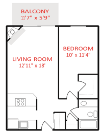 1 bed, 1 bath, 650 sqft, $1,425