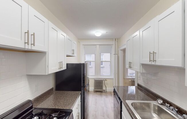Newly Renovated Fenway Studio with Heat/Hot Water Included