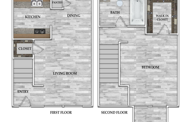 1 bed, 1 bath, 646 sqft, $652, Unit 1-2006