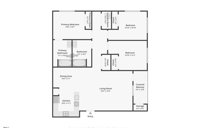 3 beds, 2 baths, 1,329 sqft, $2,199, Unit 67