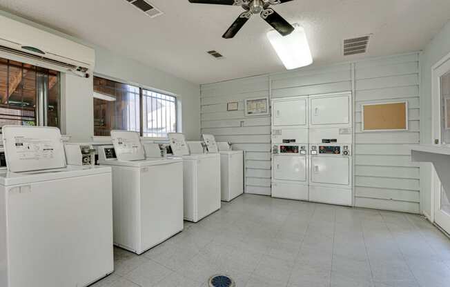 Laundry Room at Woodland Hills, Irving, TX