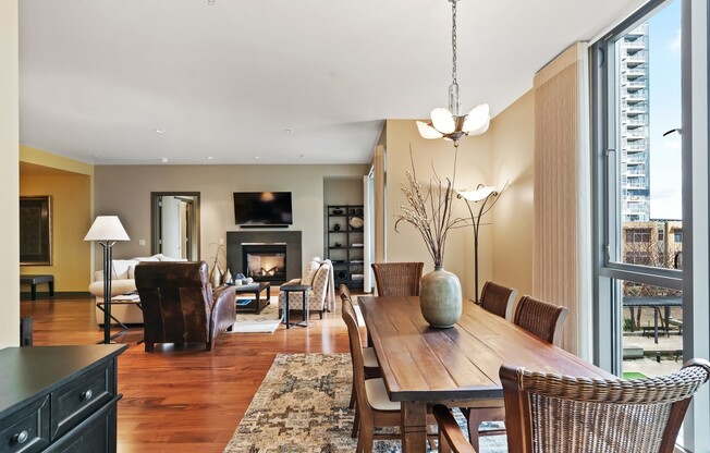 Atwater Place - 2 bed/2.5 bath + office/den South Waterfront condo w/2 parking spaces/storage/most utilities