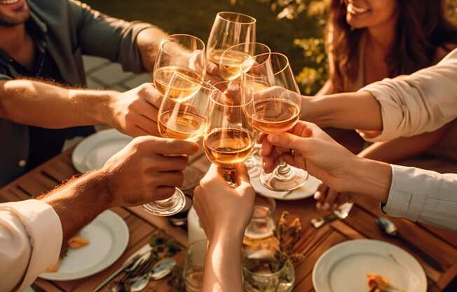 Cheering Over A Wine at Sono Central Residential, Norwalk, CT, 06854