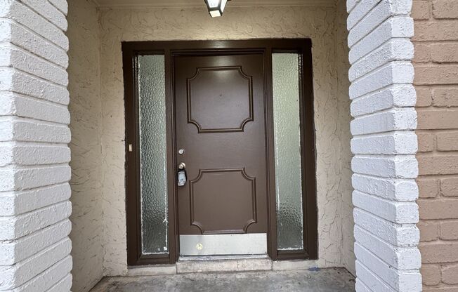 This 3BD/2.5BA two-story home in Babcock Place has been completely updated