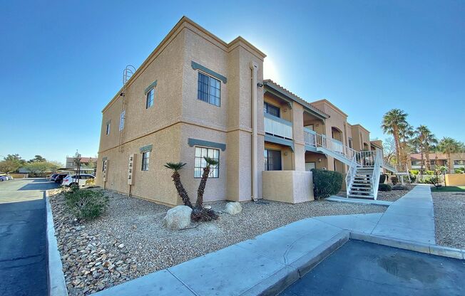 CONDOMINIUM IN A GATED COMMUNITY WITH 2 BEDROOMS AND 2 FULL BATHS