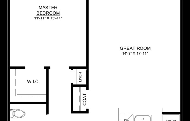 1 bed, 1 bath, 756 sqft, $2,163, Unit 1313