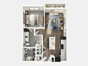 1 bed, 1 bath, 778 sqft, $1,640
